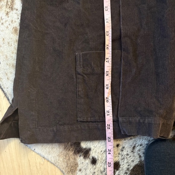 ESKANDAR Brown Corduroy Jacket cotton Silk Blend Size 1 Vintage - Picture 9 of 9